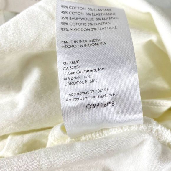 NWT Maeve By Anthropologie Size L White Faux Wrap Surplice  Surplice Sleeveless - Picture 10 of 10